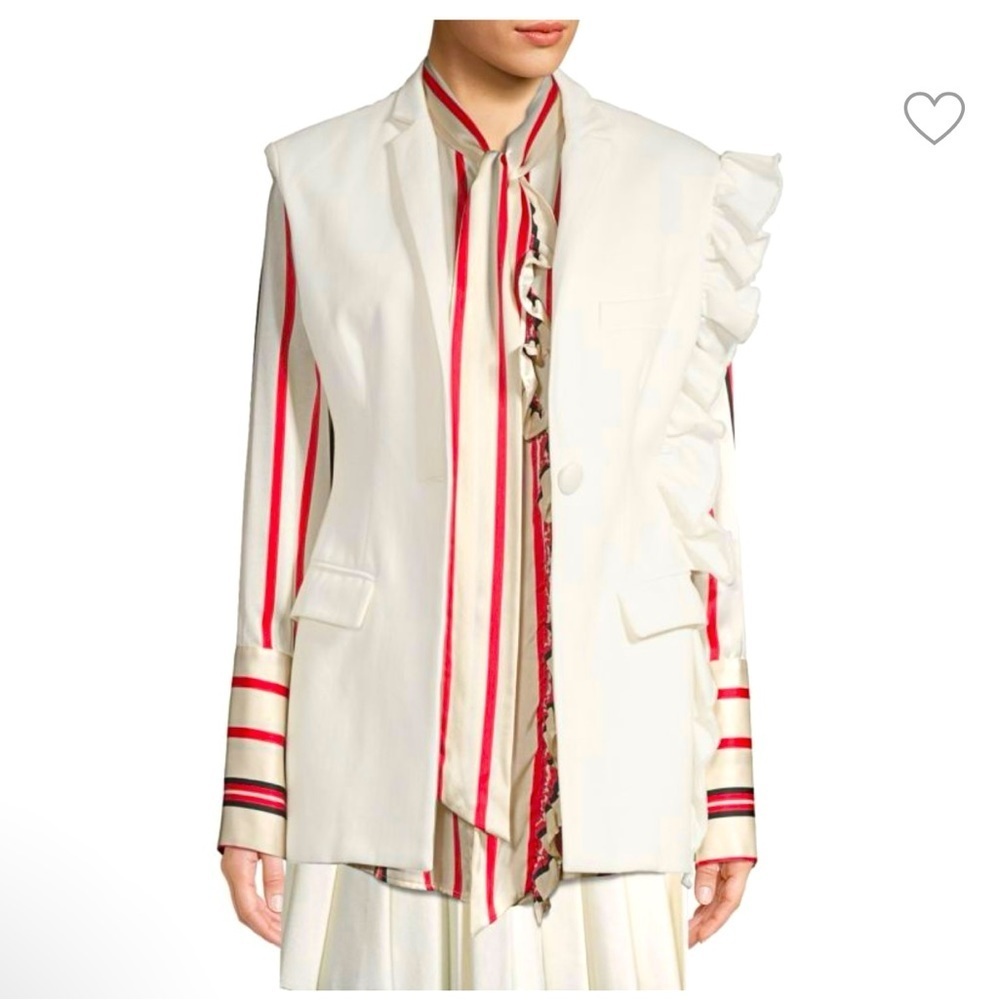 NEW Maggie Marylin Girls With A Dream Vest White Size 6